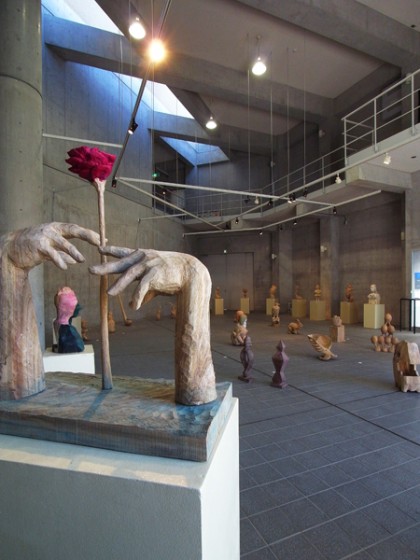 平成23年度 彫刻学科1年  木彫実習報告展
